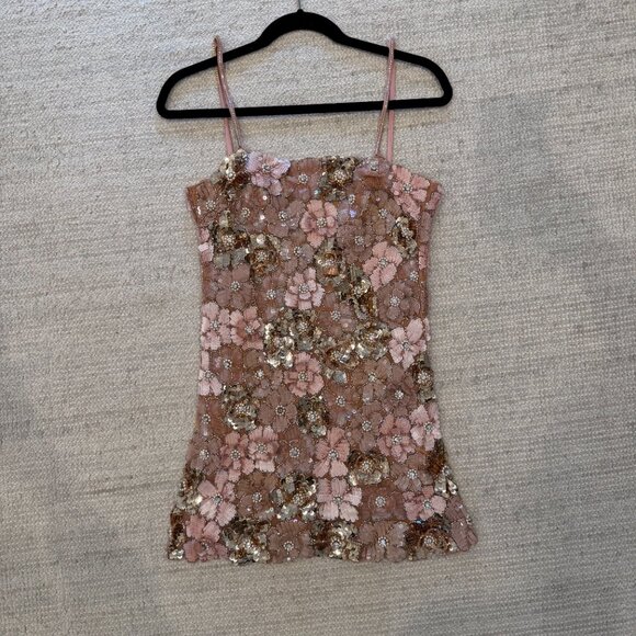 LoveShackFancy Aleria Mini Dress - Picture 3 of 6